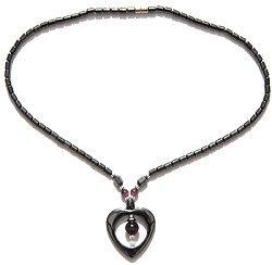 MAGNETIC HAEMATITE NECKLACE