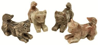 Carved SoapstoneCats